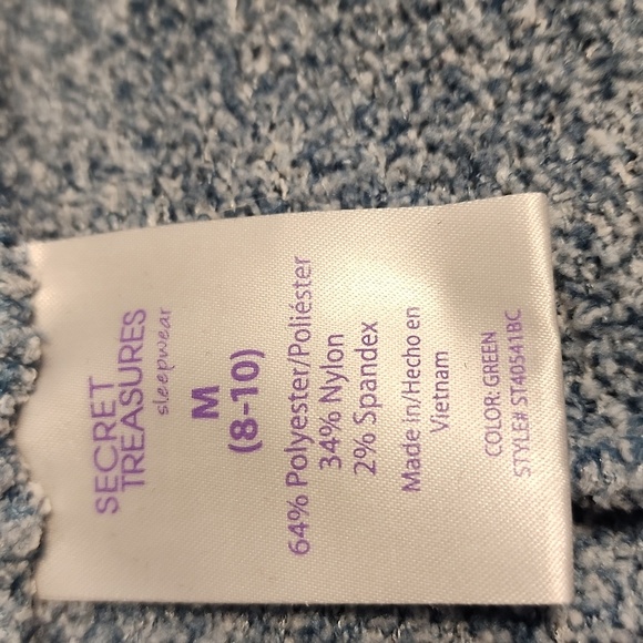 Secret Treasures knit pajama jogger pants size medium - Picture 4 of 4